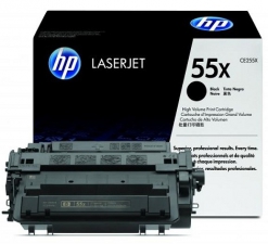 Заправка картриджа HP LJ CE255X (55X)