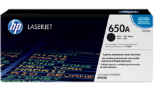 Заправка картриджа HP CE270A (650A)